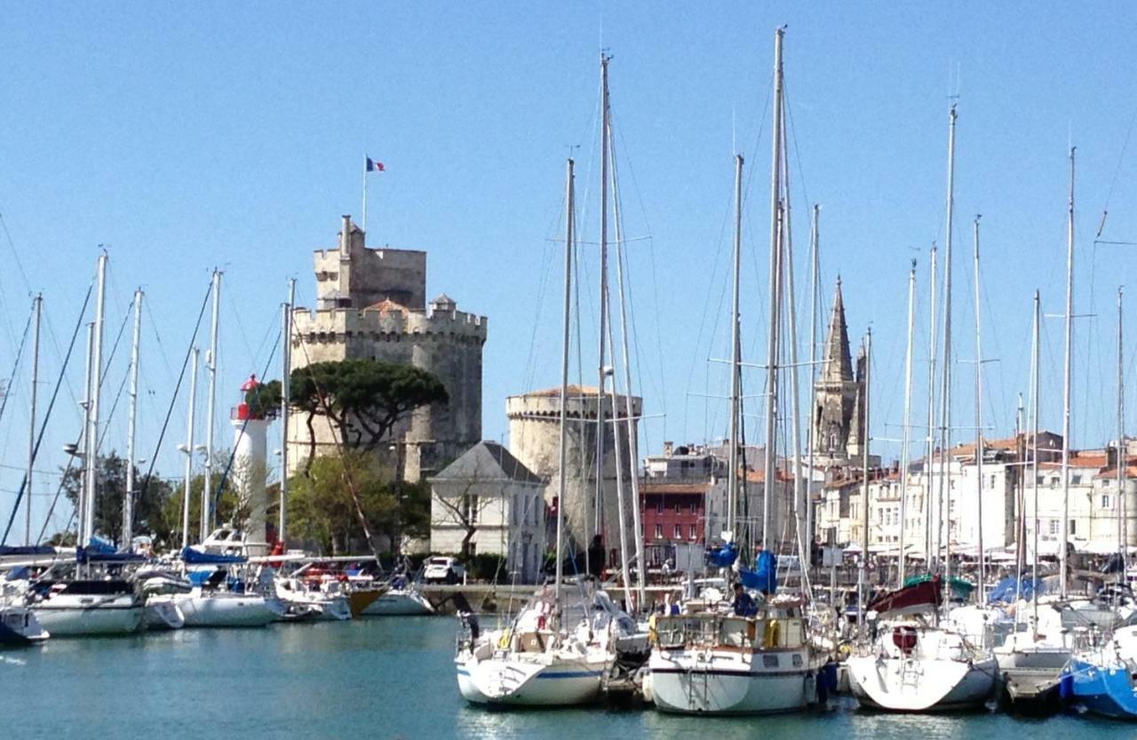 Apartamento Vue exceptionnelle sur les Tours ! Charme et tranquillité, 3 étoiles *** La Rochelle  Exterior foto